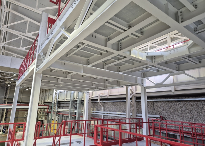 Progettazione esecutiva di strutture in acciaio in ambito industriale