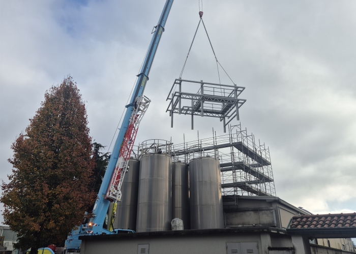 Progettazione esecutiva di strutture in acciaio in ambito industriale