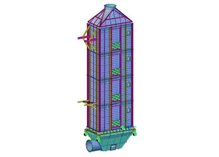 Modellazione F.E.M. in ambito industrial e impiantistico