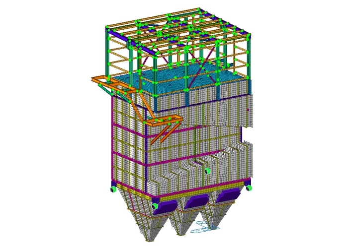 Modellazione F.E.M. in ambito industrial e impiantistico